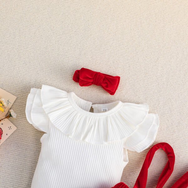 Conjunto de tres piezas con volantes - Imagen 4