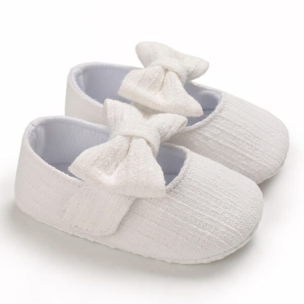 Zapatos de lana con lazo - Imagen 4