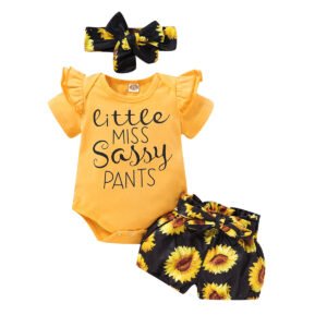 Conjunto de girasoles