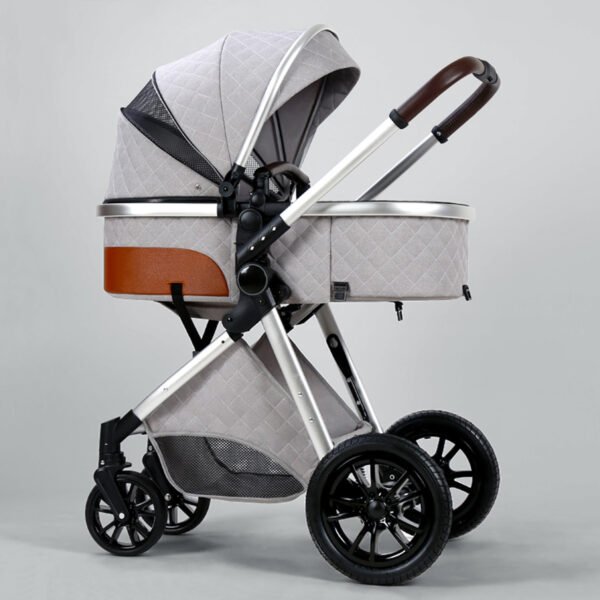 Carrito de bebé plegable