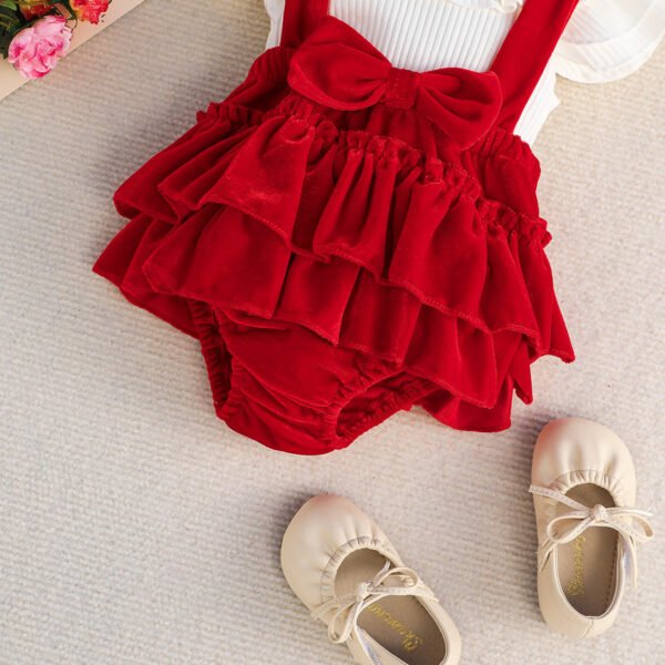 Conjunto de tres piezas con volantes - Imagen 3