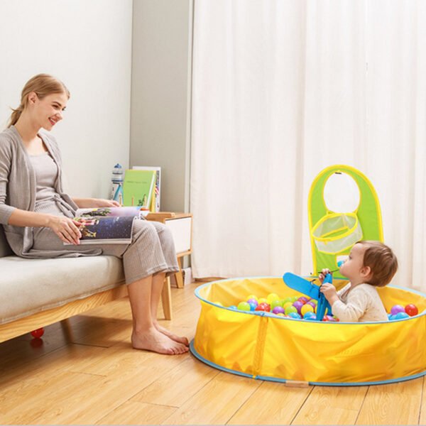 Tienda de campaña de bebé con canasta - Imagen 3